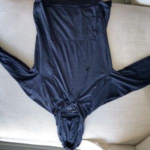 Thin Hoodie blue size small